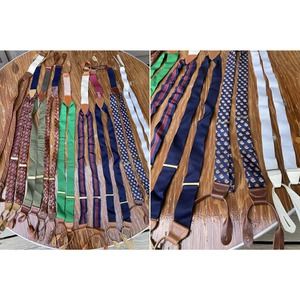 Lot of 9 Suspender Belt Trafalger, Leather Blue Green White Santa Striped